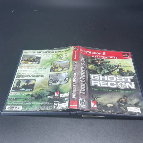 Tom Clancy's Ghost Recon PS2 PlayStation 2 Greatest Hits COMLETE - Picture 6 of 6